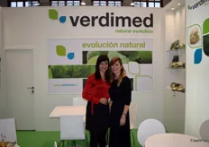 Nathalie Cousin y Raquel Villalba, de Verdimed, productora de hortalizas y mini hortalizas.